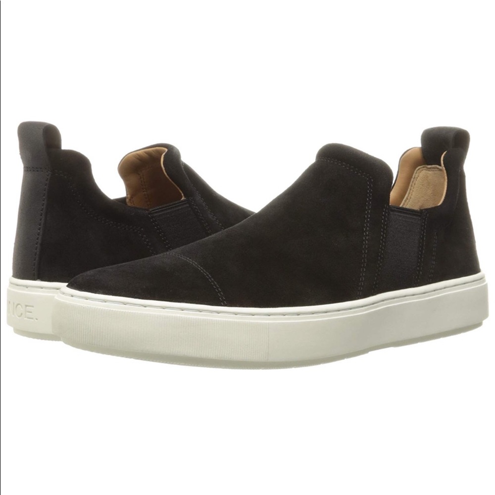 Vince Lucio Suede Slip-On Sneaker